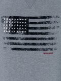 flag print sweatshirt