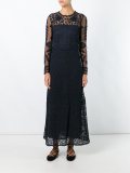 macrame longsleeved dress