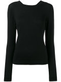 criss cross back jumper