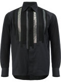 Shigoto x Shiro Sakai striped applique shirt
