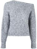 asymmetric neck jumper