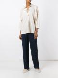 stretch oversized shirt