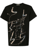 splattered T-shirt