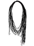 stoned strings necklace 