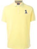 logo patch polo shirt