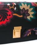 floral print clutch 