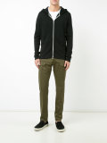 zipped hoody