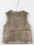 'Picchio' fluffy gilet