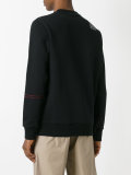 embroidered motif sweatshirt