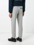 gathered ankle track pants