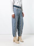 zipped trackpants