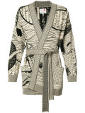 Hanten Hokusai Mandala cardigan