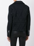 paneled biker jacket