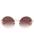 round frame sunglasses