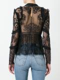 lace panel blouse 