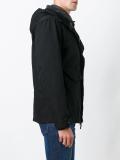 logo patch hooded jacket 