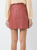 leather skirt