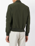 zipped bomber jacket 