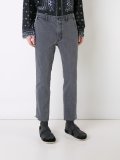 frayed straight leg jeans