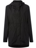 hooded shell jacket