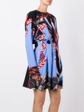 Alpine print dress