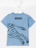 zebra print T-shirt 