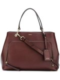 front zip tote