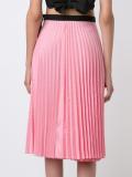 'Pleated Wrap' skirt