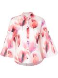 tulip print blouse 