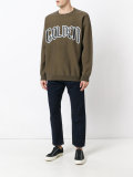 typography branded sweatshirt