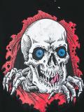 skull print T-shirt