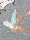 embroidered bird sweatshirt 