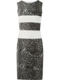 leather details dress