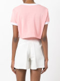 logo cropped T-shirt 