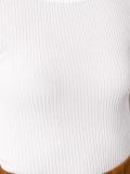 ribbed long sleeve top