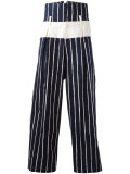 striped cropped pants 