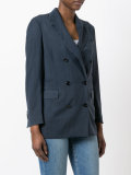 double-breasted blazer