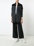 striped cardi-coat 