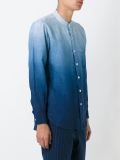 degradé mandarin collar shirt