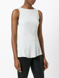 frill hem blouse