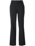 high-waisted trousers