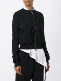 patch pocket bomber jacket