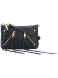 zipped crossbody bag
