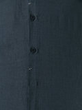 Collarless shirt