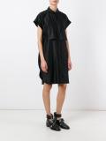 layered shirt dress