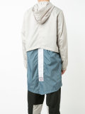 zipped hooded jacket 