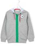 speech bubble logo patch hoodie