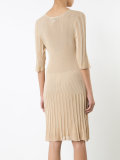 drop waist long-sleeve dress