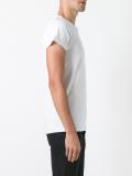 cut-out back T-shirt
