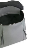 logo embossed backpack